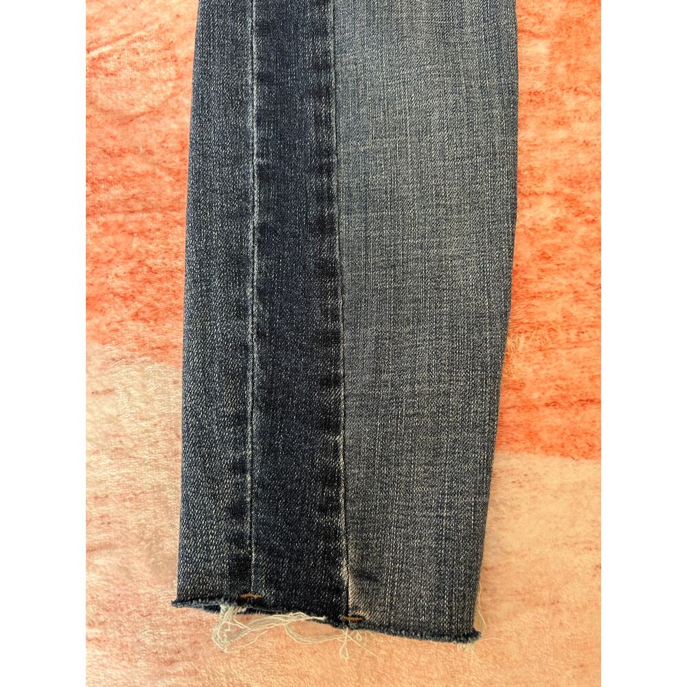 Liverpool Ankle Jeans with side dark denim stripe.  Size 26/2 - Picture 5 of 8